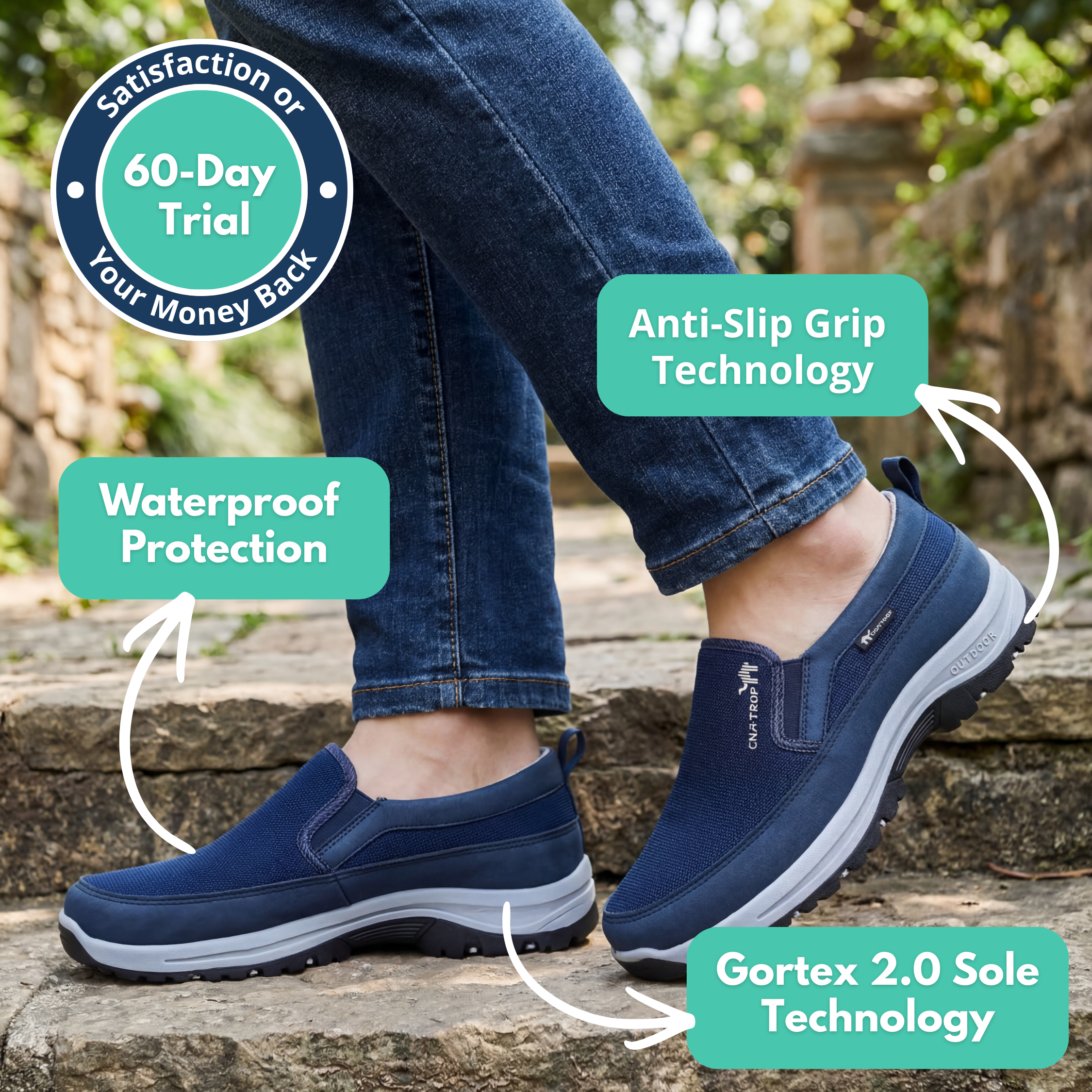 OrthoStride™ | The UK’s Leading Orthopaedic Shoes for Daily Comfort (Complete package)