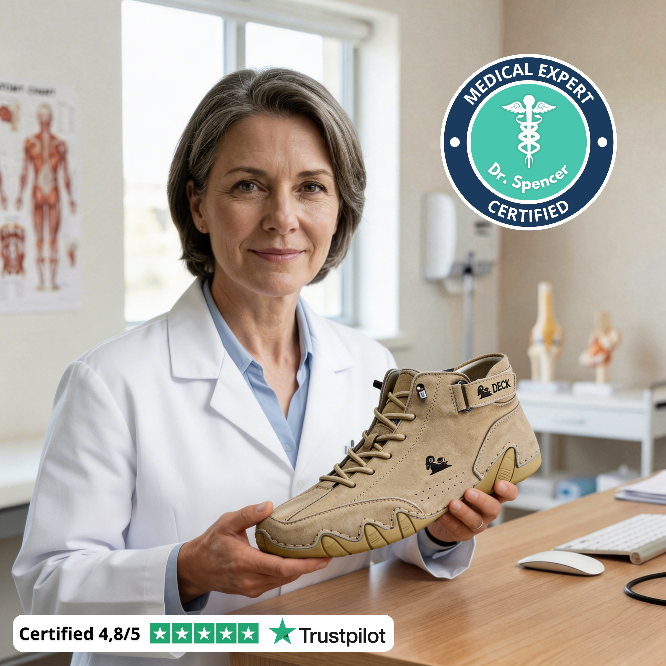HealStep™ | Medical-Grade Comfort with Impact Reduction Technology