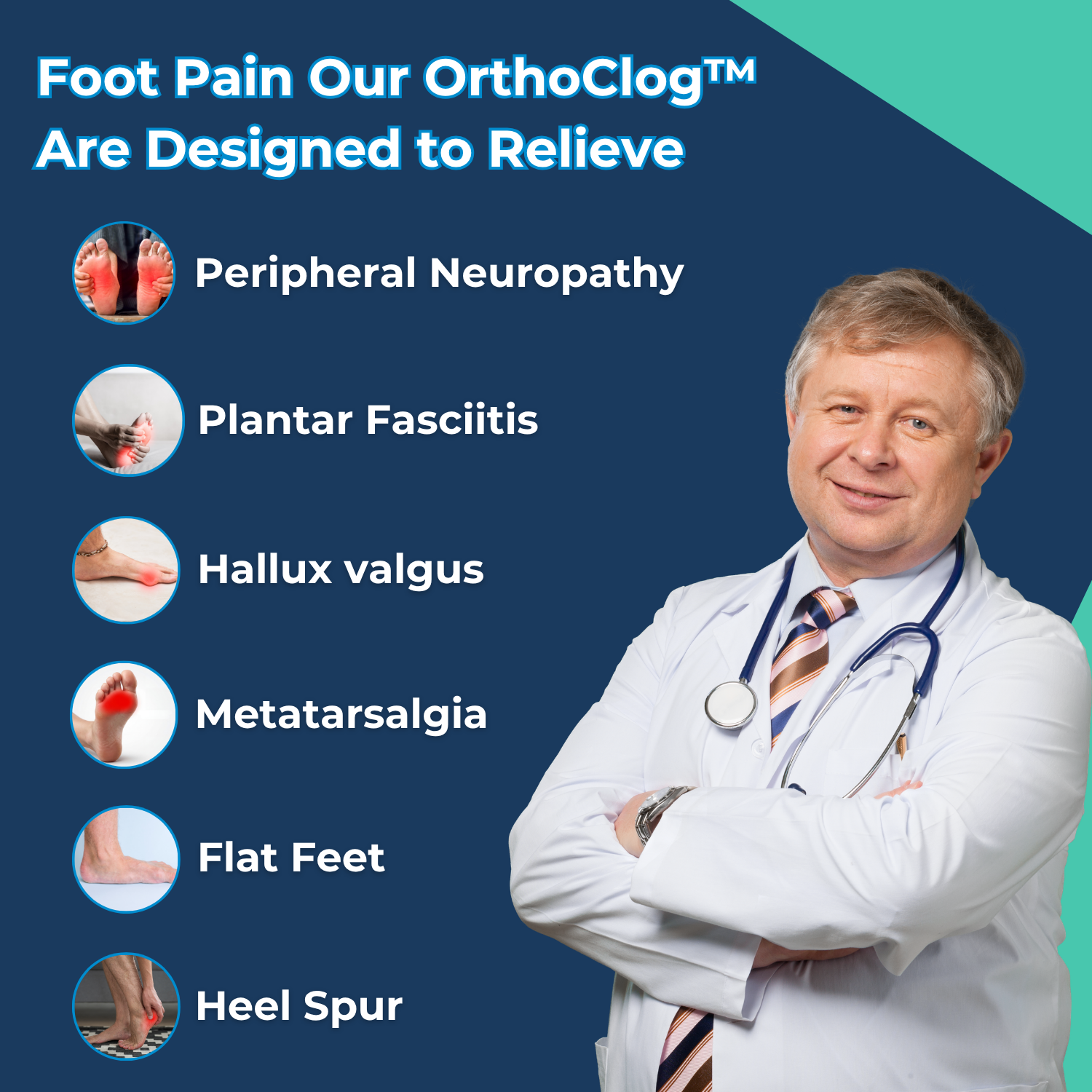 OrthoClog™ | The UK’s Leading Pain Relief Clogs for Long Workdays