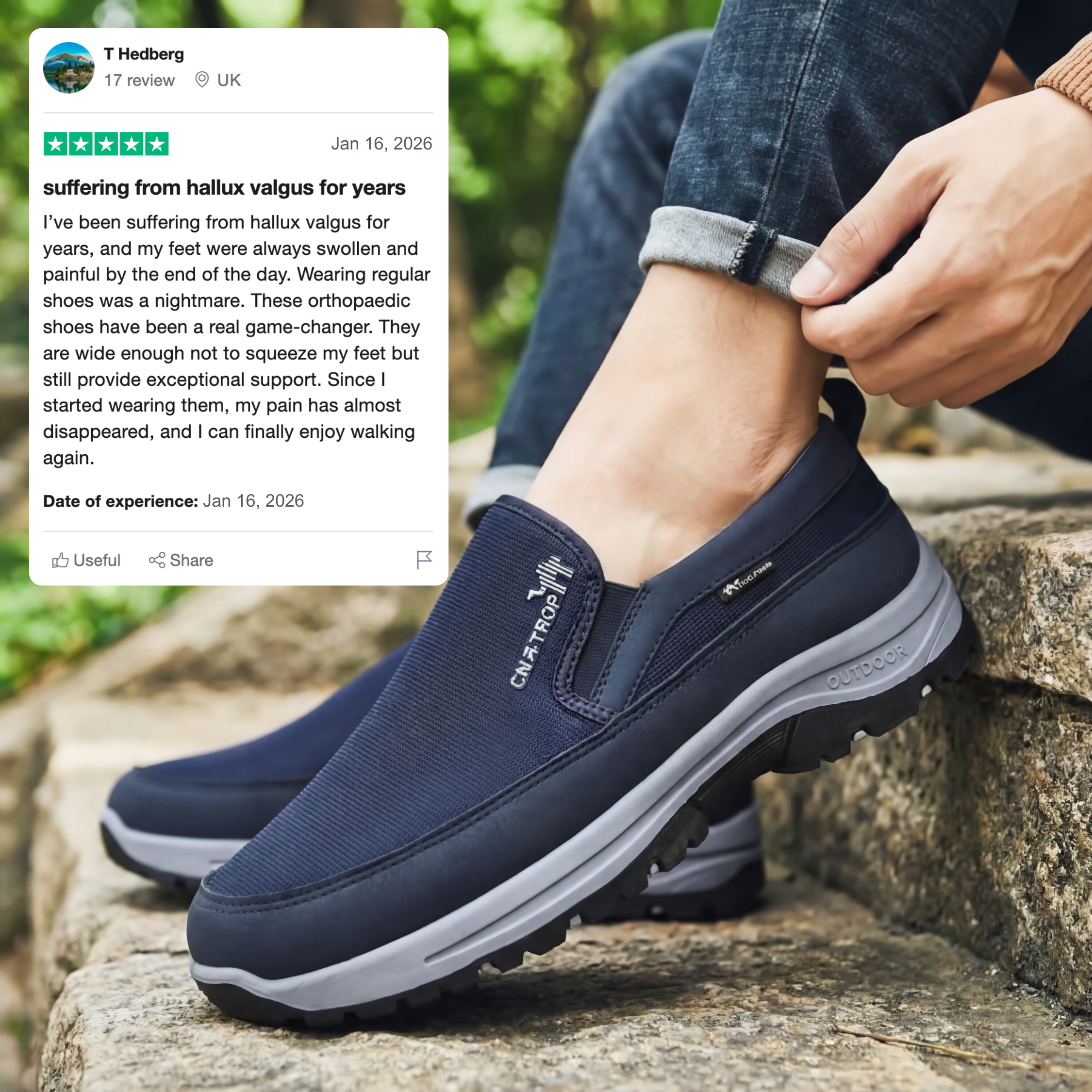 OrthoStride™ | The UK’s Leading Orthopaedic Shoes for Daily Comfort (Complete package)